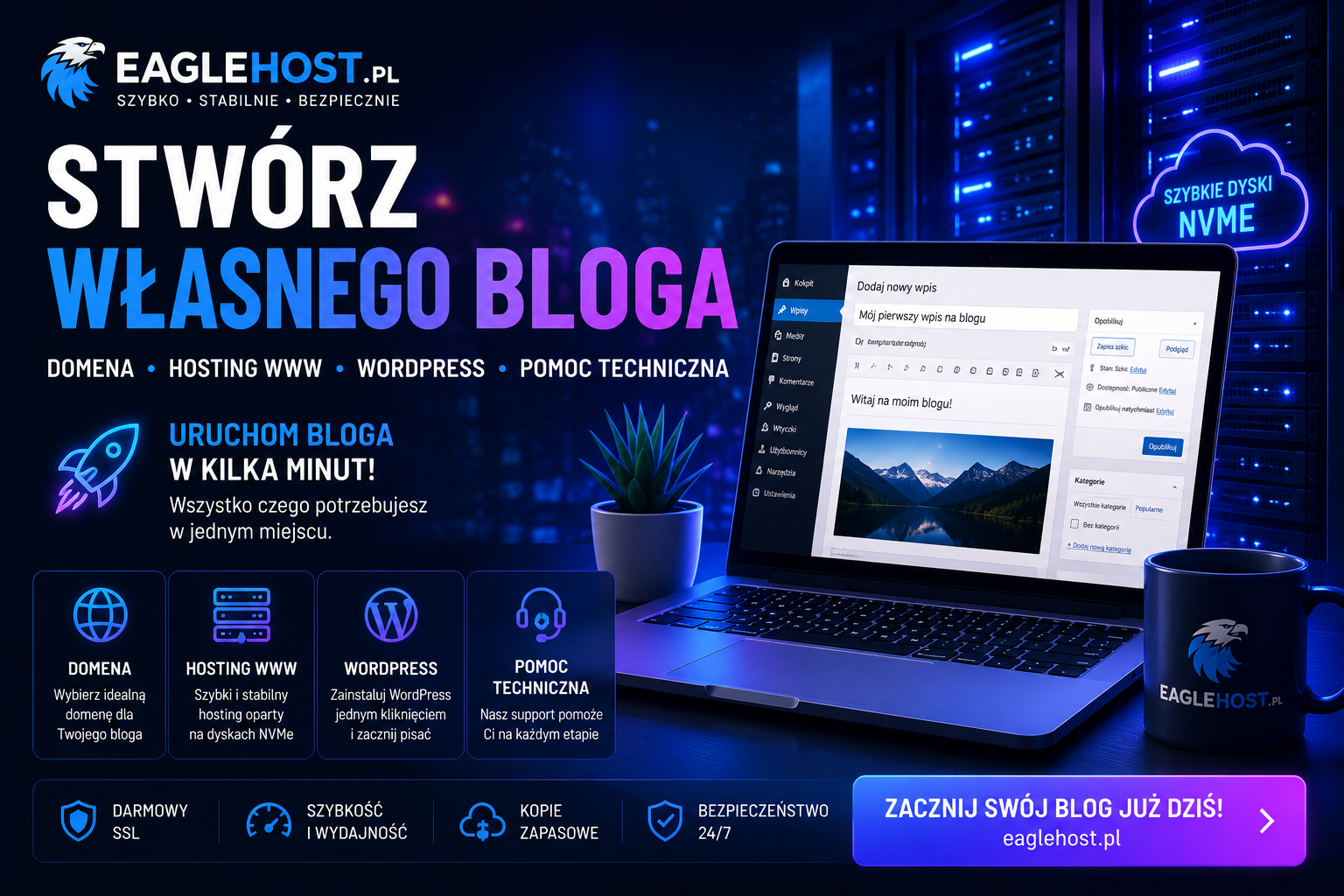 Jak stworzyć własnego bloga? Kompletny poradnik dla początkujących